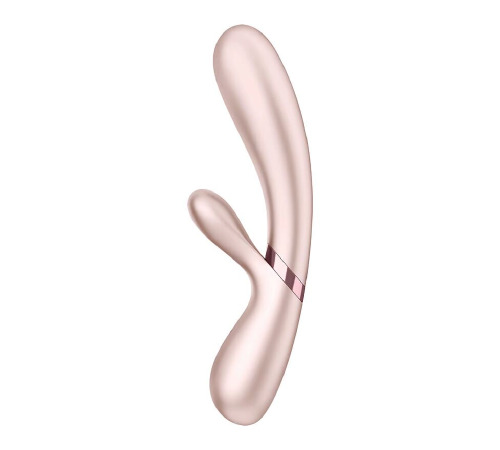 Вібратор-кролик із підігрівом Satisfyer Hot Lover Silver