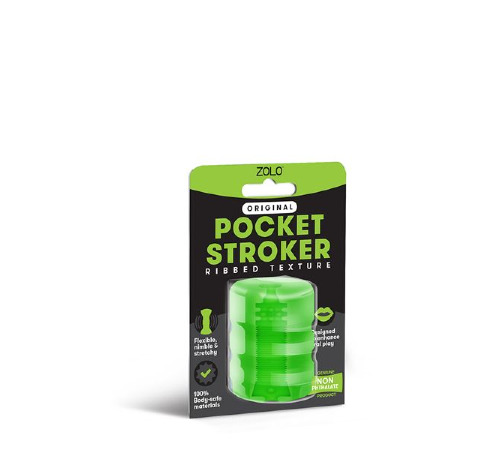 Мастурбатор 2 в 1 ZOLO ORIGINAL POCKET STROKER            