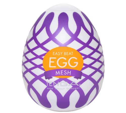 Мастурбатор-яйце Tenga Egg Mesh із сітчастим рельєфом