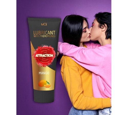 Змазка на водній основі з феромонами MAI ATTRACTION MANGO (100 мл)