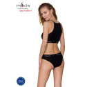 Трусики с прозрачной вставкой Passion PS006 PANTIES black, size L