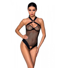 Сетчатый боди с халтером Amanda Body black XXL/XXXL - Passion