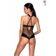 Сетчатый боди с халтером Amanda Body black XXL/XXXL - Passion
