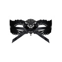 Кружевная маска Obsessive A700 mask, единый размер, черная