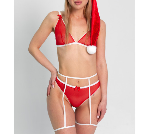 Секусуальный набор белья Санта