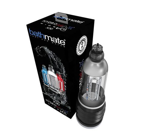 Гидропомпа Bathmate Hydromax 7 WideBoyClear (X30) для члена длиной от 12,5 до 18см, диаметр до 5,5см