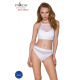 Трусики с прозрачной вставкой Passion PS006 PANTIES white, size L