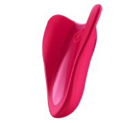 Вибратор эргономичной формы на палец Satisfyer High Fly Red