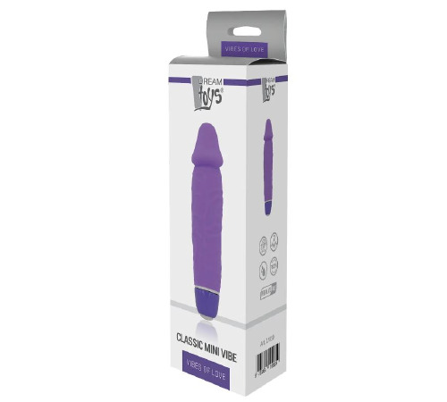 Мини вибратор Dream Toys VIBES OF LOVE CLASSIC MINI VIBE 5 INCH violet