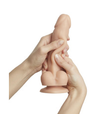Реалистичный фаллоимитатор Strap-On-Me Sliding Skin Realistic Dildo Vanille - S, эффект подвижной кожи