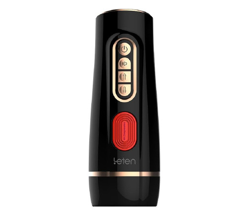 Мастурбатор Leten Masturbator v3 з вібрацією, голосом і з автоматично змінною Тугість каналу