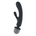 Вибратор-кролик с вибромассажером Satisfyer Triple Lover Grey, 3 мотора