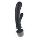 Вибратор-кролик с вибромассажером Satisfyer Triple Lover Grey, 3 мотора