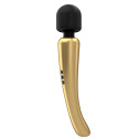 Мощный вибромассажер Dorcel MEGAWAND Gold водонепроницаемый, перезаряжаемый, 160 режимов