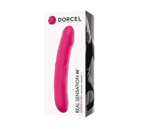 Дилдо Dorcel Real Sensation M Magenta, силикон