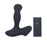 Массажер простаты Nexus Revo Slim с вращающейся головкой и пультом ДУ, макс диаметр 3,1см