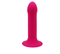 Дилдо з присоскою Adrien Lastic Hitsens 2 Pink, відмінно для страпона, макс діаметр 4 см, довжина 16