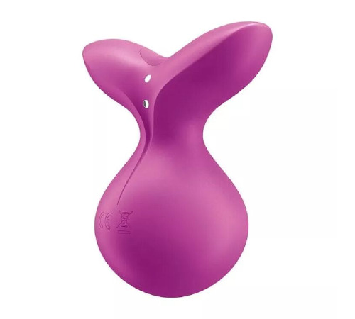 Мини-вибромассажер Satisfyer Viva la Vulva 3 Violet