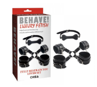 Набір БДСМ 4 предмети Behave Luxury Fetish Fully Restrain You Lover Se Chisa