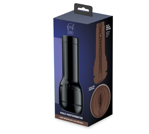 Мастурбатор-вагіна Kiiroo Feel Stroker Dark Brown для секс-машини Kiiroo Keon
