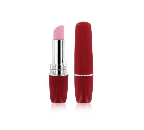 Романтический набор Rianne S: Kit d'Amour: вибропуля, перышко, маска, чехол-косметичка Pink/Gold