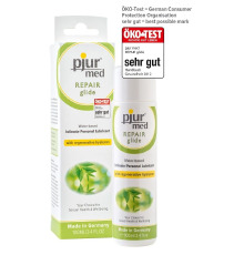 Лубрикант на водной основе pjur MED Repair glide 100 мл с регенерирующим гиалуроном для сухой кожи