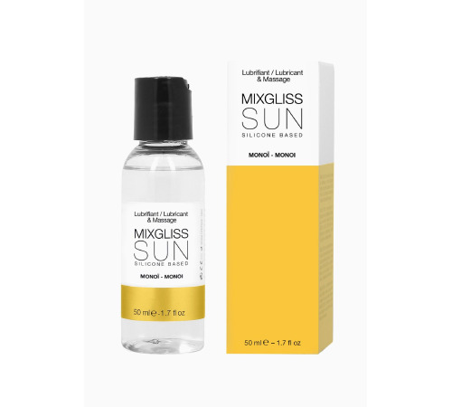 Лубрикант на силиконовой основе MixGliss SUN MONOI (50 мл) с ароматом масла Манои