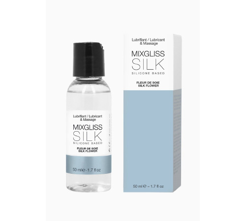 Лубрикант на силиконовой основе MixGliss SILK - FLEUR DE SOIE (50 мл) с цветочным ароматом