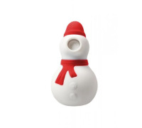 Вакуумний стимулятор клітора Сніговик Chisa Snowman Blue