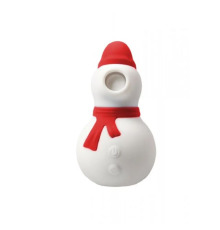 Вакуумный стимулятор клитора Снеговик Chisa Snowman Blue