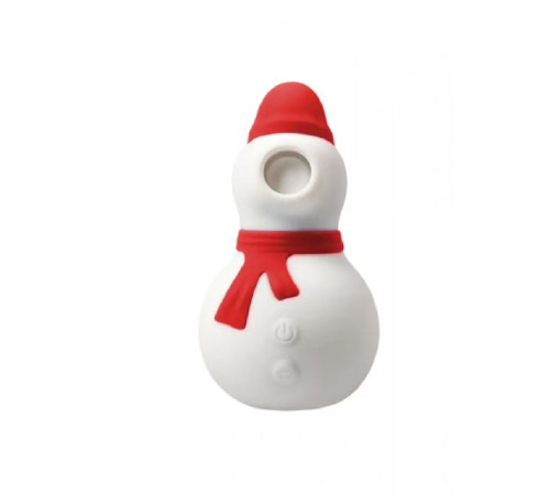 Вакуумный стимулятор клитора Снеговик Chisa Snowman Blue