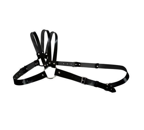 Чоловіча портупея, розмір L-2XL, натуральна шкіра