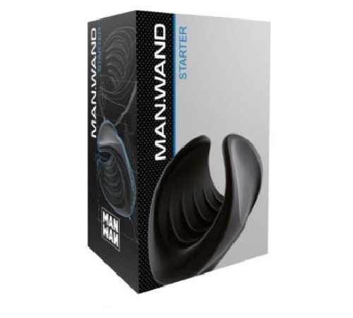 Мастурбатор MAN.WAND STARTER, отлично для пар, регулируемое сжатие, вибро-минет