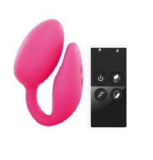 Виброяйцо с клиторальной стимуляцией Love To Love Wonderlove с пультом ДУ, можно под одежду