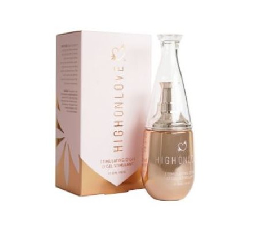 Премиум гель-вибратор HighOnLove Stimulating Gel O Gel (30 мл) на водной основе, ухаживает за кожей