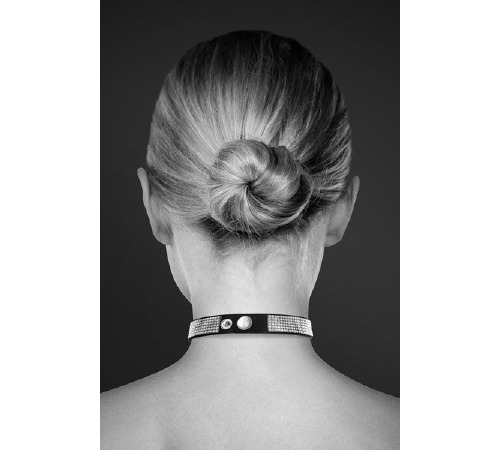 Чокер со стразами Bijoux Pour Toi - HEART DIAMOND