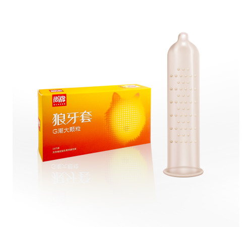 Ультратонкі презервативи Elasun 001 з пухирцями, з розігріваючим ефектом