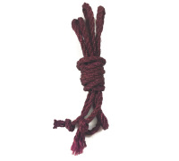 Веревка для Шибари 2 м Бургунд
