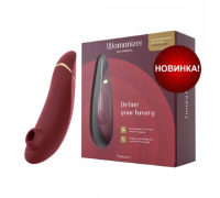 Вакуумний кліторальний стимулятор Womanizer Premium 2 Bordeux