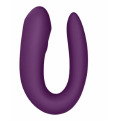 Смарт-вібратор для пар Satisfyer Double Joy Violet із широким кліторальним стимулятором