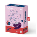 Смарт-вібратор для пар Satisfyer Double Joy Violet із широким кліторальним стимулятором