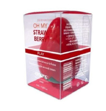 Возбуждающий крем для сосков EXSENS Oh My Strawberry (8 мл) с жожоба и маслом Ши, съедобный