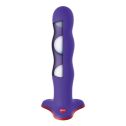 Фаллоимитатор Fun Factory BOUNCER, фиолетовый, шарики внутри, эффект вибрации, диаметр 3,9 см