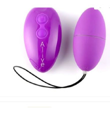 Виброяйцо Alive Magic Egg 2.0 Purple с пультом ДУ, на батарейках