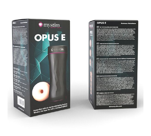 Мастурбатор Mystim Opus E Donut для электростимулятора