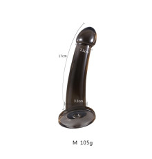 Фаллоимитатор на присоске Jiuxi, M, Черный