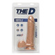 Фаллоимитатор Doc Johnson The D - Perfect D - 8 Inch With Balls - FRIMSKYN, диаметр 5,1см