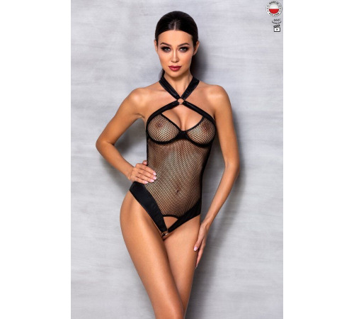 Сетчатый боди с халтером Amanda Body black XXL/XXXL - Passion