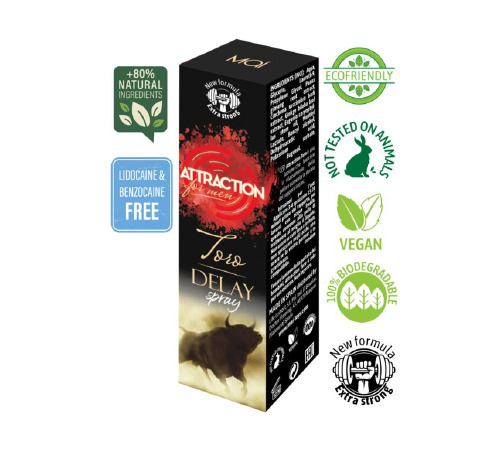 Спрей-пролонгатор Retarding Spray MAI Attraction Toro (30 мл)