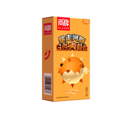 Ультратонкі презервативи в крапку, для стимуляції 6шт/уп.